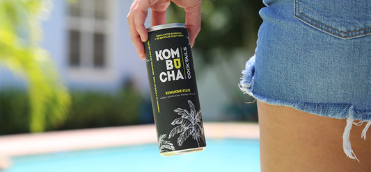 Ready to Drink Canned Kombucha Cocktails
