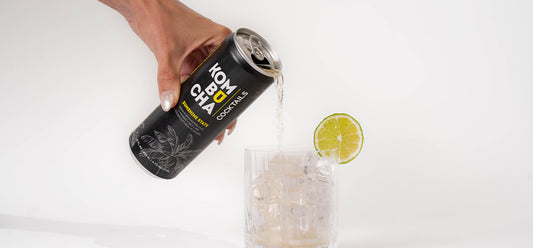 Kombucha is the perfect pairing for cocktails!